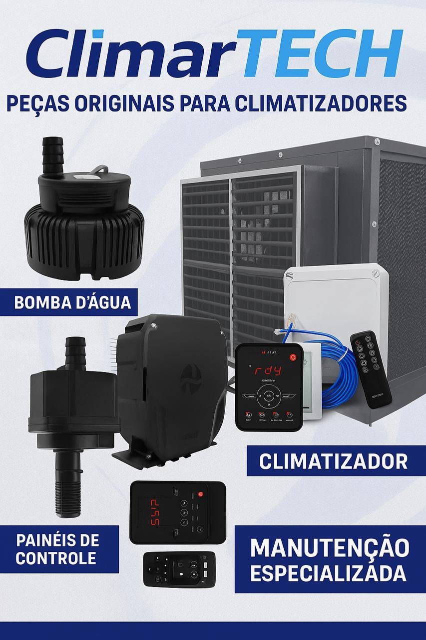 Peças e acessórios para climatizadores